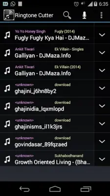 Ringtone Maker Pro android App screenshot 3